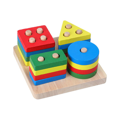 Montessori Wooden Toy – Educational & Motor Skills Development