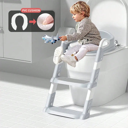 Potty Training Seat With Step Stool Ladder