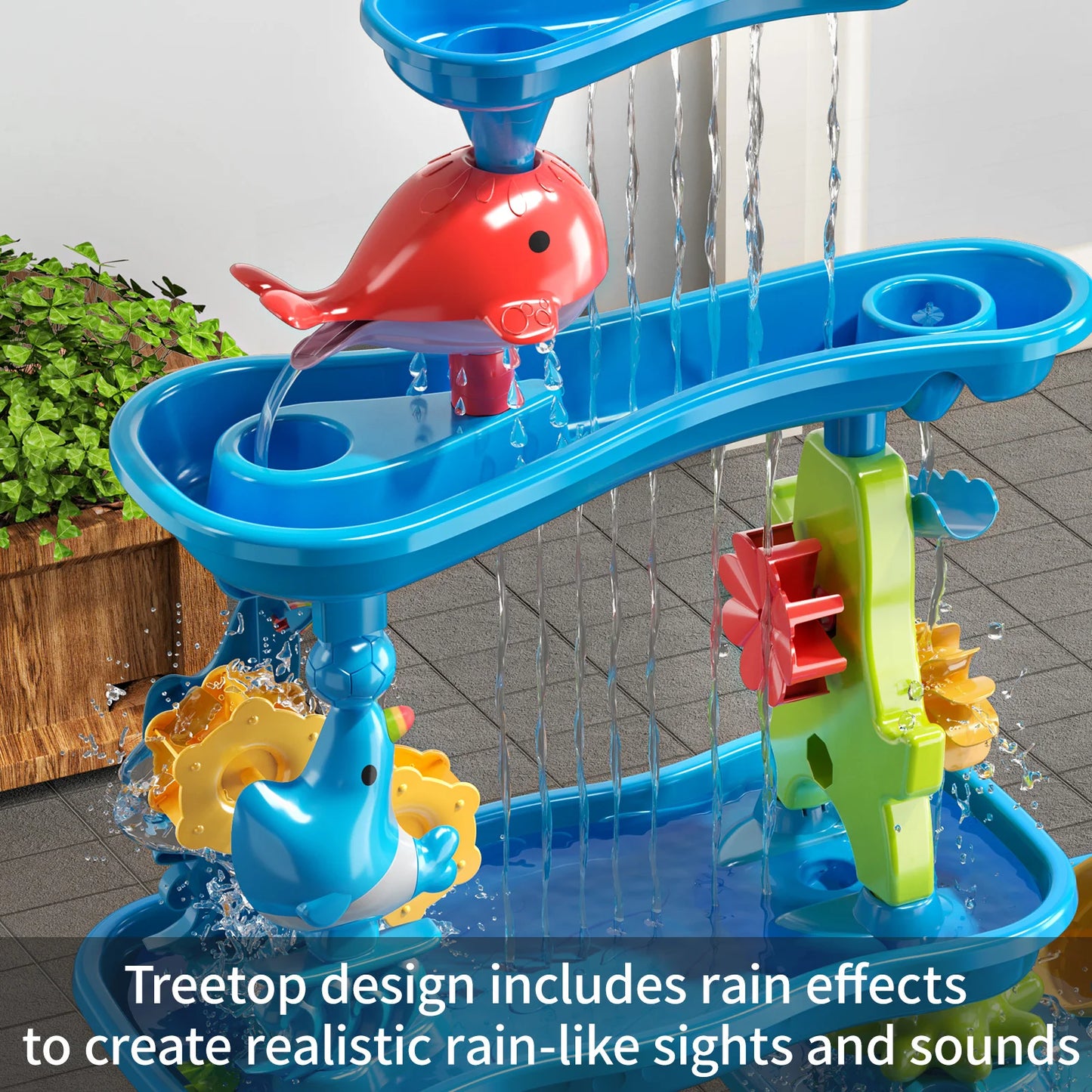 5-layer outdoor water game table toys
