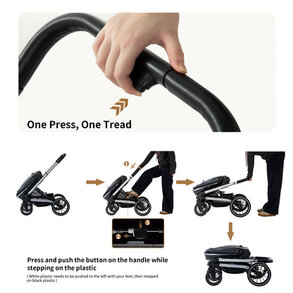 Baby Stroller Reversible Seat