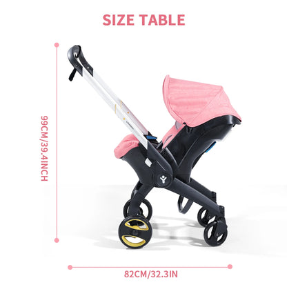 Travel baby stroller