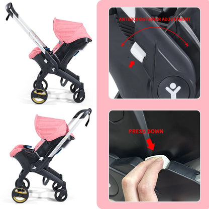 Travel baby stroller