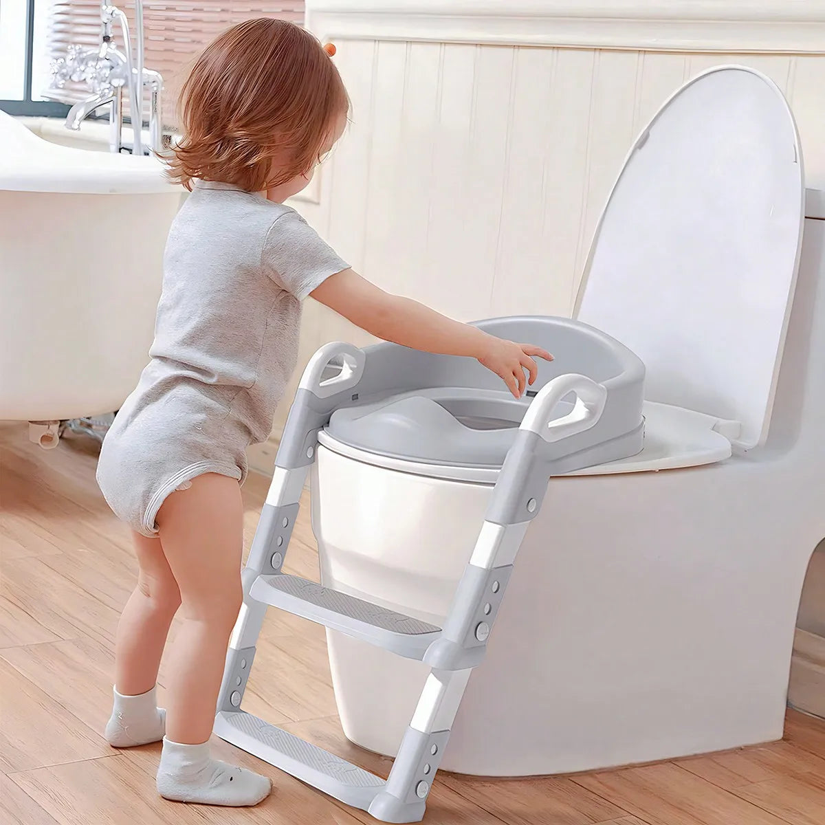 Potty Training Seat With Step Stool Ladder