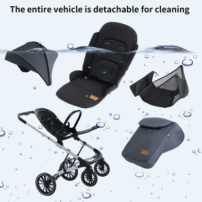 Baby Stroller Reversible Seat