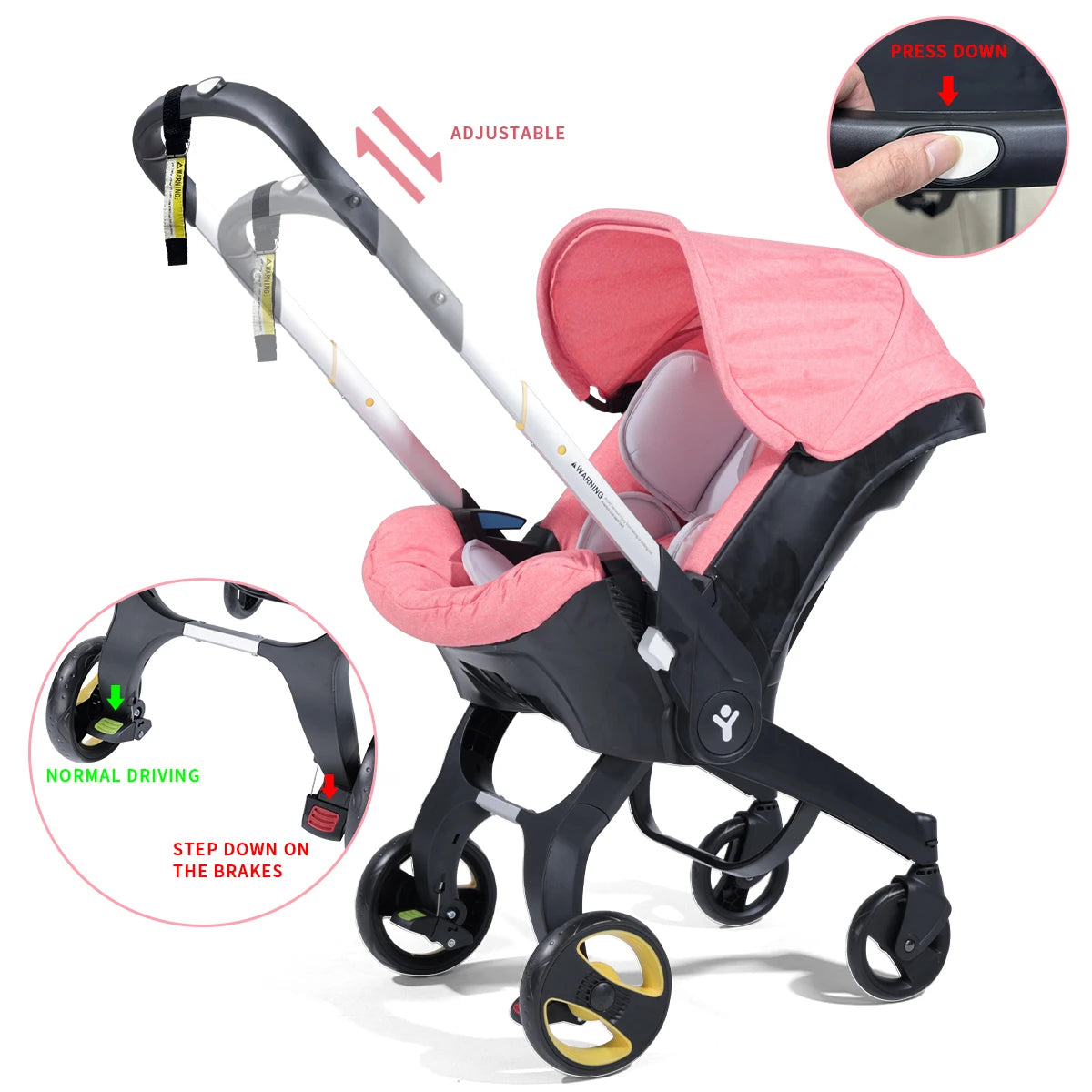 Travel baby stroller