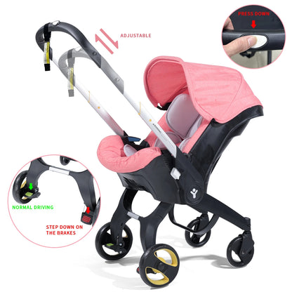 Travel baby stroller
