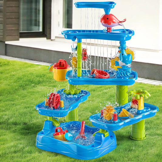 5-layer outdoor water game table toys